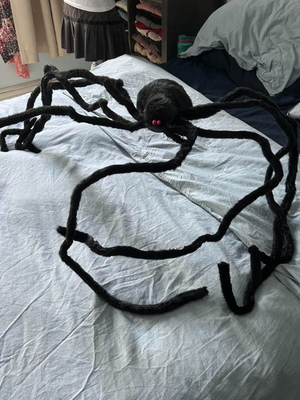 Black Adjustable Large Spider Home Decor